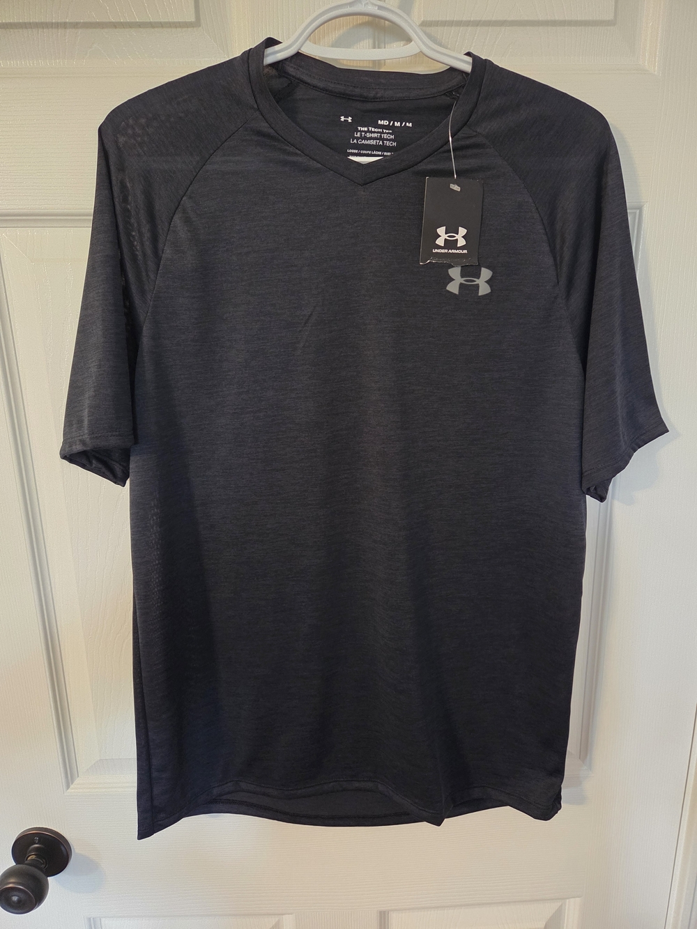 Under Armour Men’s V-Neck Tee - Black